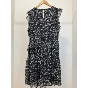 Simply Vera Vera Wang Animal Print Ruffle Sleeveless Dress XL NWT thumbnail 2