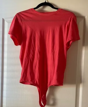 CLYQUE pink walker bodysuit thumbnail 1