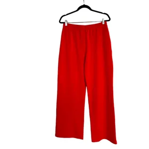 NWT DISNEY Park Bright Orange / Red Pull On Pant Glitter Gold Logo Medium thumbnail 4
