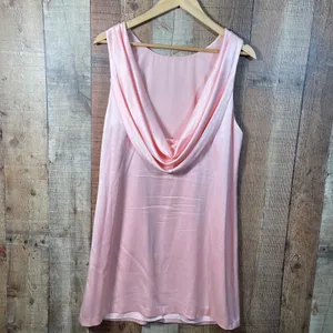 Alice + Olivia Lita Pink Cowl Back Shift Mini Dress Large Homecoming Cocktail thumbnail 5