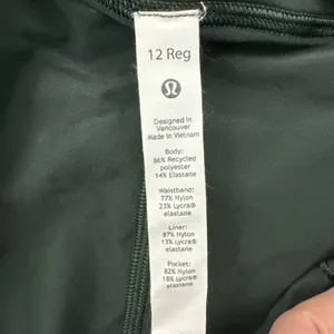 Lululemon Pace Rival Skirt Skort Green Camo Athletic Tennis Athleisure Women 12 thumbnail 6