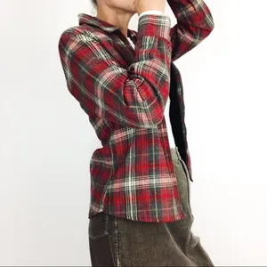 Vintage POLO Jeans Co. Ralph Lauren Quilted Plaid Jacket | Size S thumbnail 5
