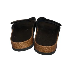 Spandals Exfoliating Sandals Unisex Medium NWT Foot Scrub‎ Spa Slides Black thumbnail 4
