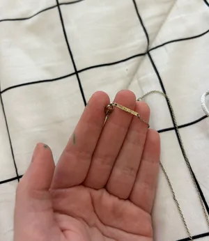 Kendra Scott Pink and Blue Ari necklace thumbnail 4