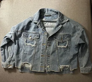Distressed Jean Jacket thumbnail 1