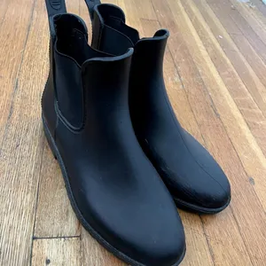 Classic‎ black rainboots waterproof comfortable shoes boots style fall autumn thumbnail 4