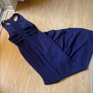 Lulu's Deep Indigo Strappy Dress thumbnail 4
