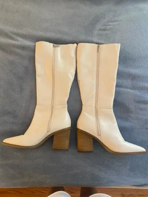 Steve Madden Leather Knee-High Boots thumbnail 3