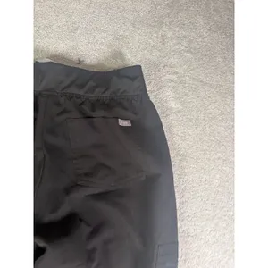 Figs Technical Collection Zamora Jogger Scrub Pants in Black Size Medium Pet thumbnail 8