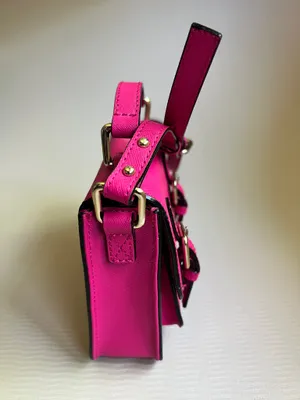 Kate Spade Essex Scout Mini Crossbody Hot Pink Saffiano Leather NWOT thumbnail 5