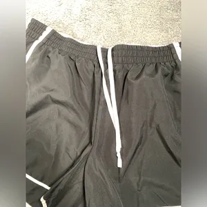 Nike Black Athletic Shorts large thumbnail 4