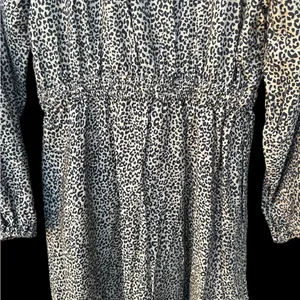 A New Day New women’s leopard print Long Sleeve Dress xs thumbnail 9