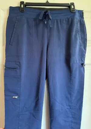 Grey's Anatomy by Barco Spandex Women's 3-Pocket Scrub Pants Medium Tall thumbnail 5