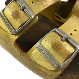 Birkenstock Arizona Gold Sandals 38 Womens‎ 7 has some wear thumbnail 6