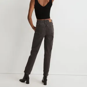 Madewell Perfect Vintage Jeans Charcoal Gray Black‎ Lunar Wash Denim Size 27 (4) thumbnail 2