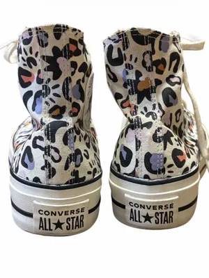 Converse Mystic World Platform Chuck Taylor Leopard All Star Sneaker Women’s 7 thumbnail 4