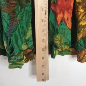 Karen Kane Women's Tropical Floral Maxi Skirt Green Multi Size 10 thumbnail 6
