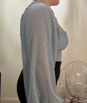 SheIn Long Sleeve Crop Top thumbnail 6