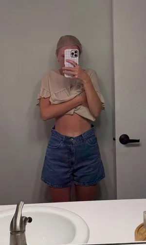 Mango Blue jean shorts thumbnail 1
