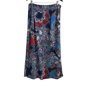 Cato Maxi Skirt Women L Colorful‎ Boho Floral Whimsical Artsy Hippie Festival thumbnail 3