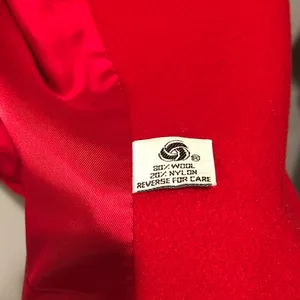 Herman Kay Vintage Red Double-Breasted Wool Blend Coat thumbnail 5