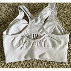 90 Degree Women's‎ Light Gray Front Zip Sports Bra Size Medium thumbnail 11