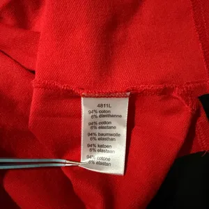 Women’s Red Lacoste 5 Button Slim Fit Polo Size 42 (US 10/L) thumbnail 6