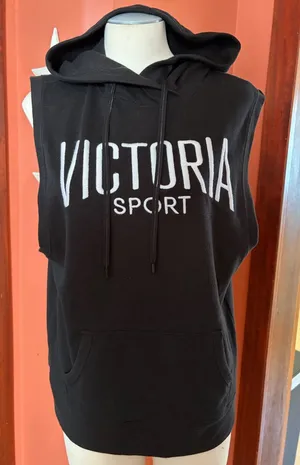 NWOT-Victoria Sport Black muscle tank thumbnail 1