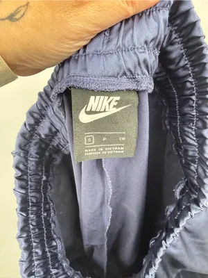 Nike Women's Air Satin Purple Indigo Track Pants Size Small thumbnail 4