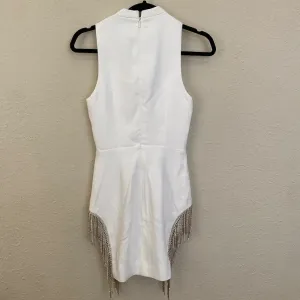 HOUSE OF CB 'Charlize' White‎ Crystal Trim Dress/Size XS NWOT thumbnail 10