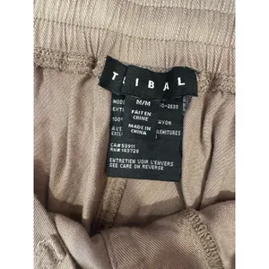 Tribal Brand Coffee Brown Pull on Skirt Crochet Drawstring Pockets Size Medium thumbnail 6