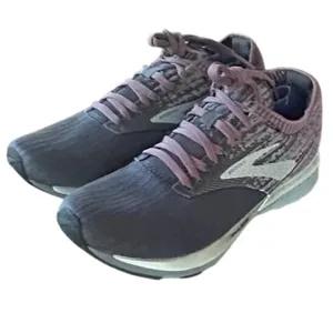 Brooks Ricochet Running Shoes Sneakers Womens 8.5 Purple DNA AMP Knit Athleisure thumbnail 2