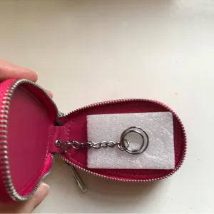 Chic Pink Key & Card Holder Red thumbnail 3