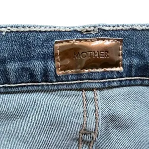 Mother Denim The Insider Step Chew Fray Ankle Jean Size 26 Dancing on Coals Blue thumbnail 5