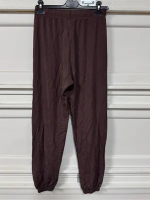 Splits59 Oversized Andie Drawstring Jogger Sweatpants Dark Chocolate XS New thumbnail 5