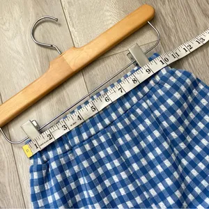Urban Outfitters Pants gingham check casey kick flare womens Blue (xsmall) thumbnail 7