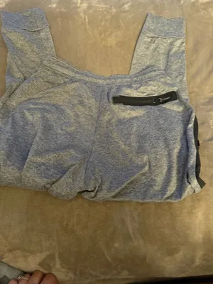 Grey American Eagle joggers thumbnail 2