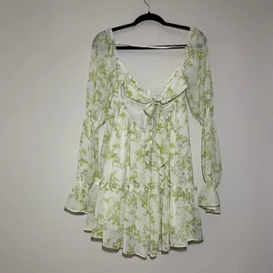 Urban Outfitters Lannette Long Sleeve Mini Dress thumbnail 9