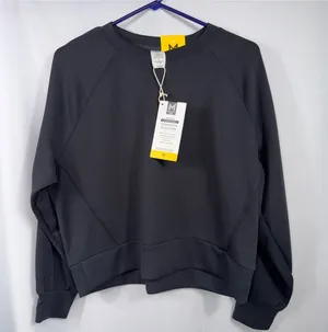 Member’s Mark Sandwash Crewneck Pullover M NWT Black Size M thumbnail 1