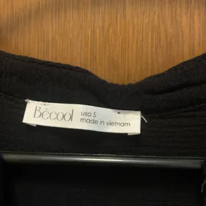 Elegant Black Ruffled‎ Women's Blouse thumbnail 2