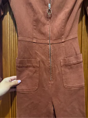 Wilfred Free Utility jumpsuit burnt red size 00 thumbnail 3