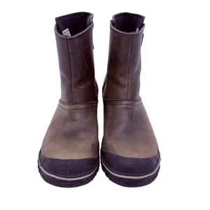 Sorel Women's Green Slimboot Shortie Leather Boots Size 9.5 thumbnail 3