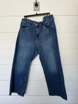 Old Navy Women’s 14 WOW Wide Leg Jeans Denim thumbnail 1