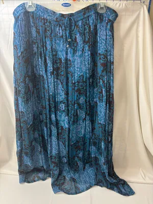 Style & Co ⬇️ Blue MID CALF SKIRT thumbnail 6