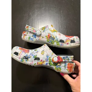 Crocs Classic Clogs Floral Multi Color Botanical Print Women 9 Men 7 thumbnail 5