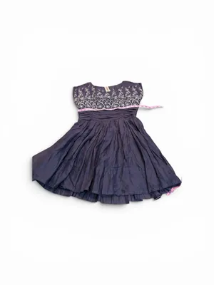 FREE PEOPLE shirred floral embroidered eyelet dress thumbnail 2