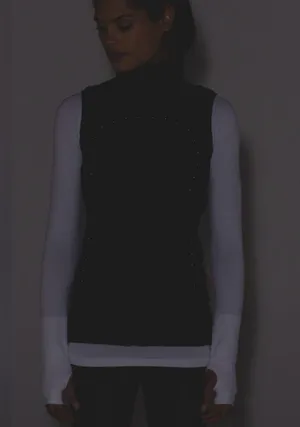 Lululemon Run For Cold Vest PrimaLoft Stretch Glide Material in Black Size 6 thumbnail 5