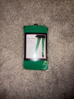 Leg Avenue Green Nylon Tights for costume new thumbnail 4