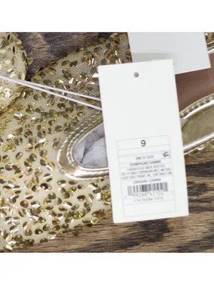 A New Day Womens Sammie Shoes Sequin Ballet Flats 94685489 Gold Yellow 9M thumbnail 8