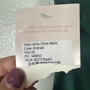 NEW Birdy Grey Olivia Matte Satin Slip Maxi Dress Sz XS Emerald Green Cowl Neck thumbnail 10